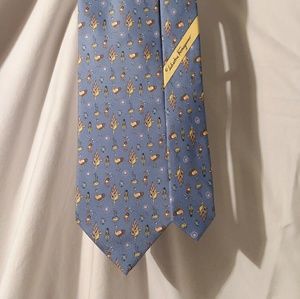 🔥Salvatore Ferragamo silk necktie🔥